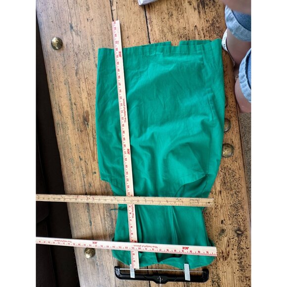Vintage Hearts‎ Womens Green Dress 9 sweetheart neck cotton pencil mini dress - Picture 7 of 7